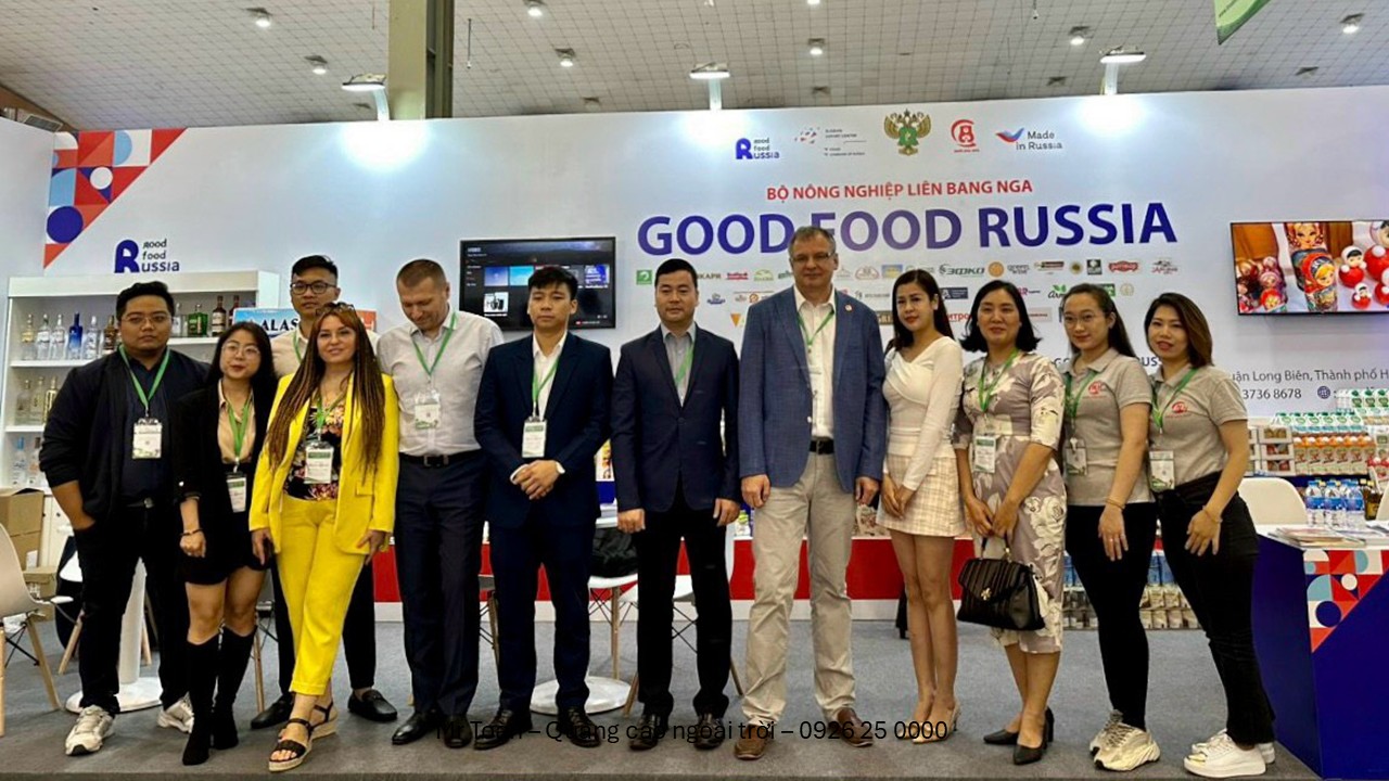 Dự án quảng cáo cho Bộ Nông Nghiệp Nga Tại Việt Nam