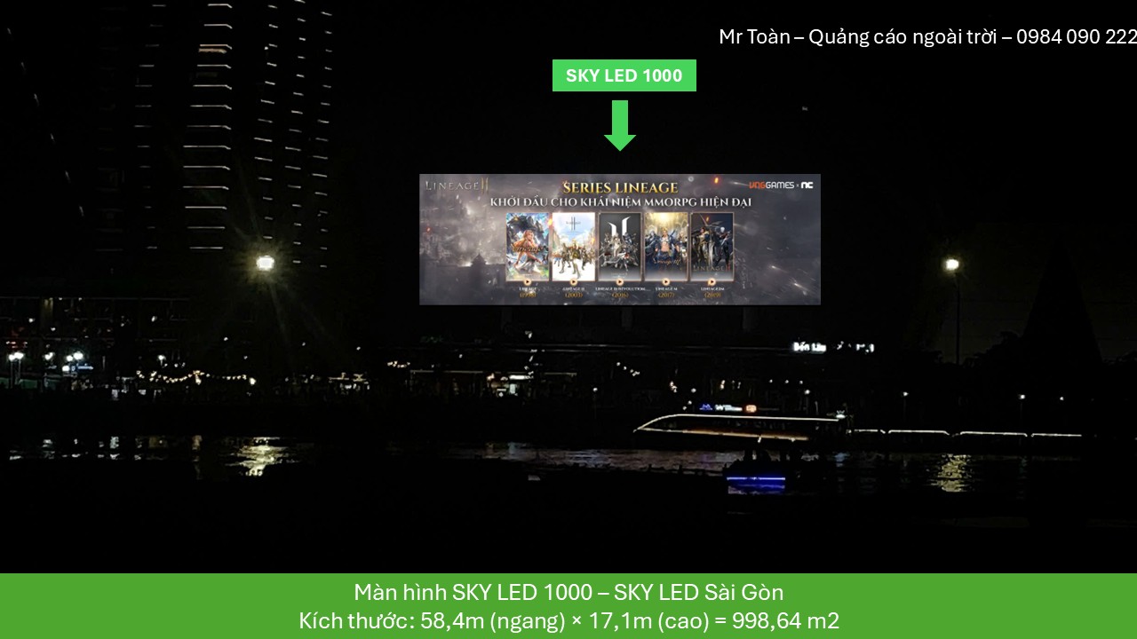 SKY LED 1000 - SKY LED BIZMAN