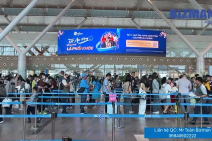Quảng cáo tại nhà ga T3, sân bay Tân Sơn Nhất | Giải pháp truyền thông cao cấp